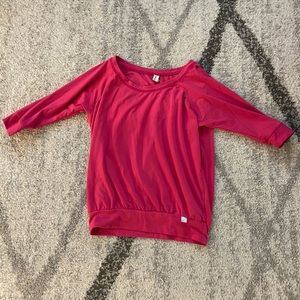 Triple Flip Pink Baseball Tee